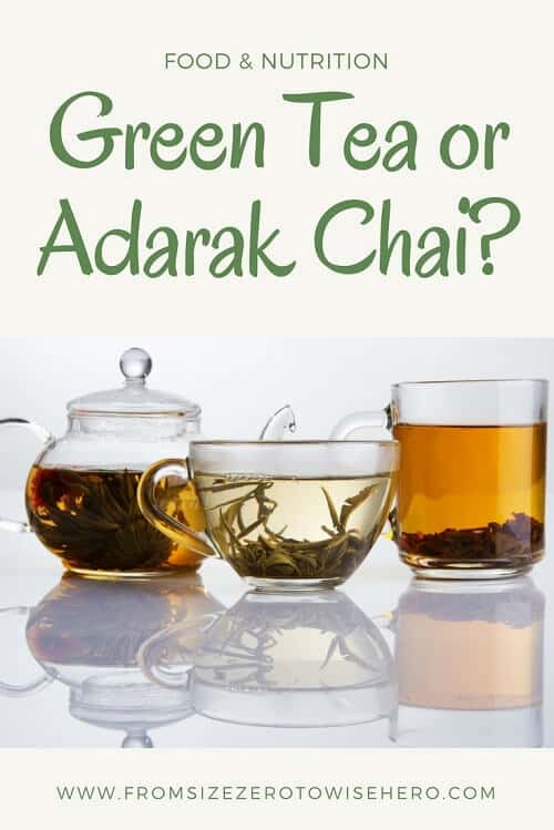 Green tea or Adarak Chai Pin it !!!